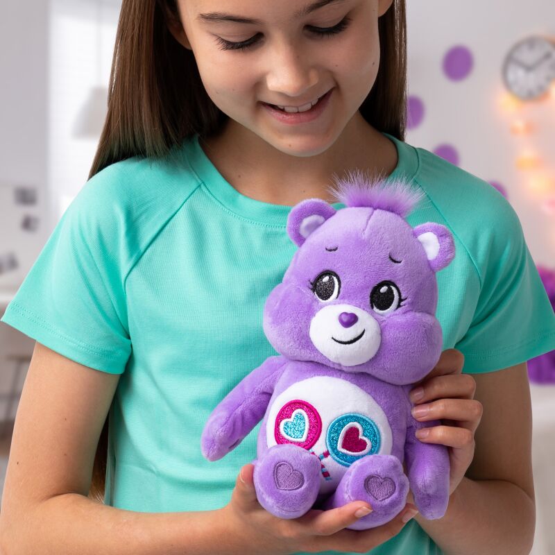 Care bears - plush ebar tougentille purple heart 22 cm 